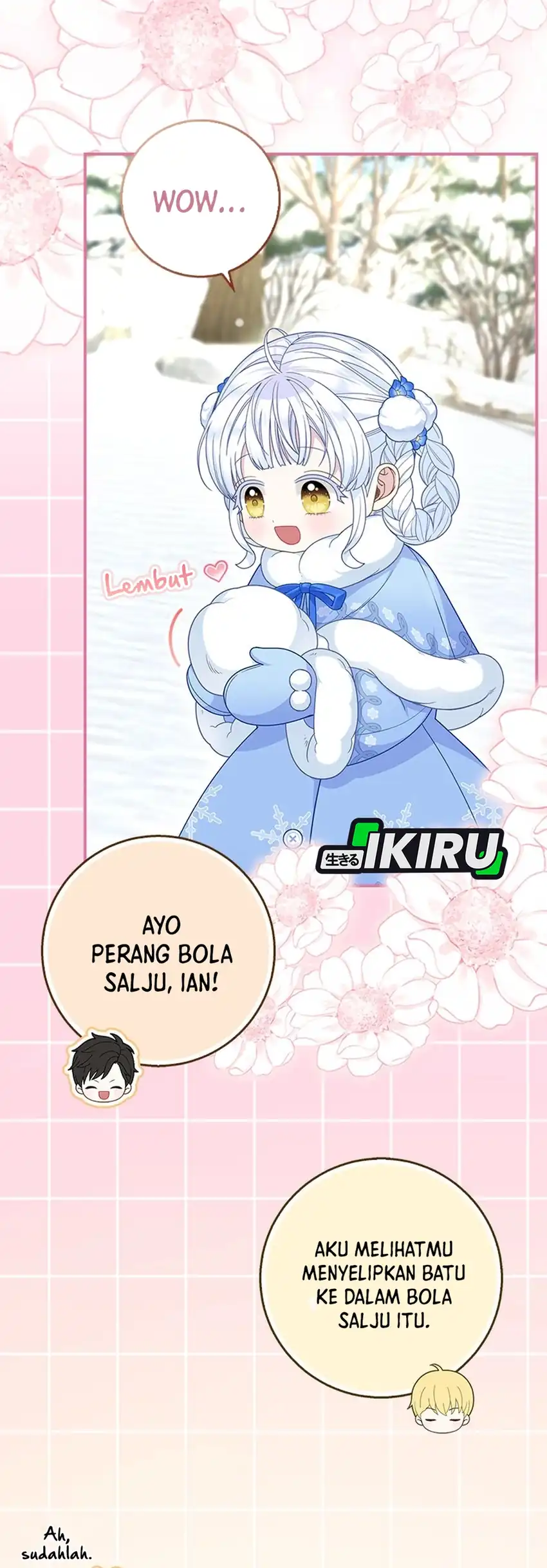 The Snow Leopard Baby of the Black Leopard Family Chapter 49 Gambar 32