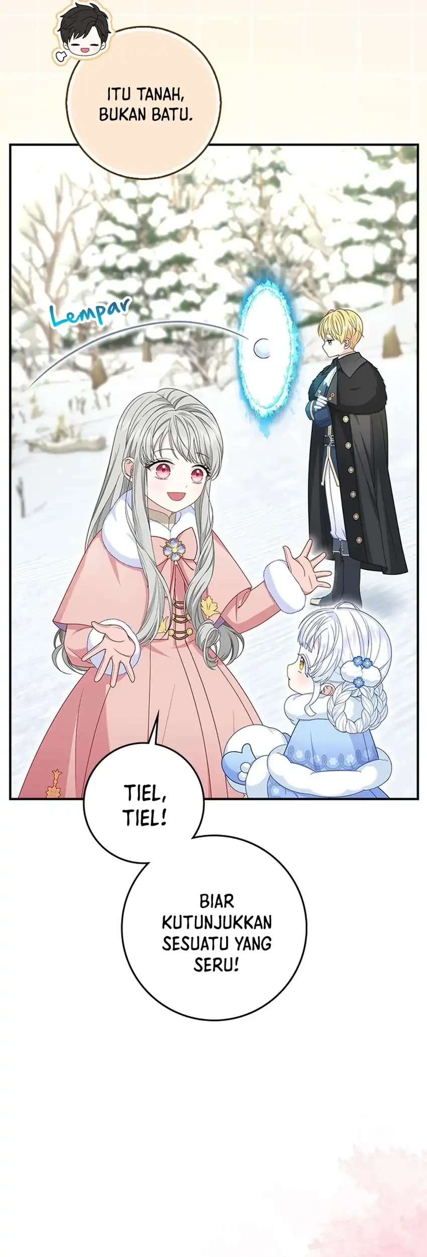 The Snow Leopard Baby of the Black Leopard Family Chapter 49 Gambar 33