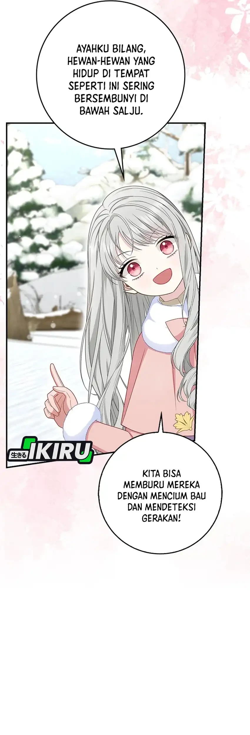 The Snow Leopard Baby of the Black Leopard Family Chapter 49 Gambar 35