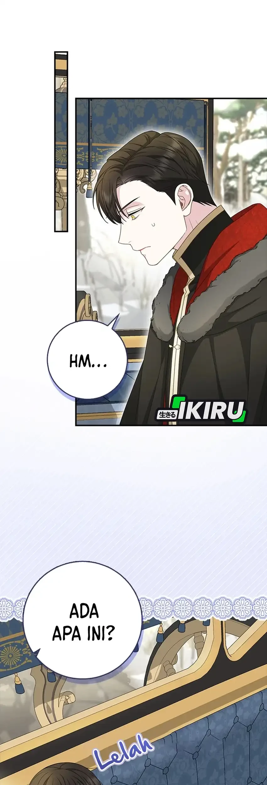 The Snow Leopard Baby of the Black Leopard Family Chapter 49 Gambar 50