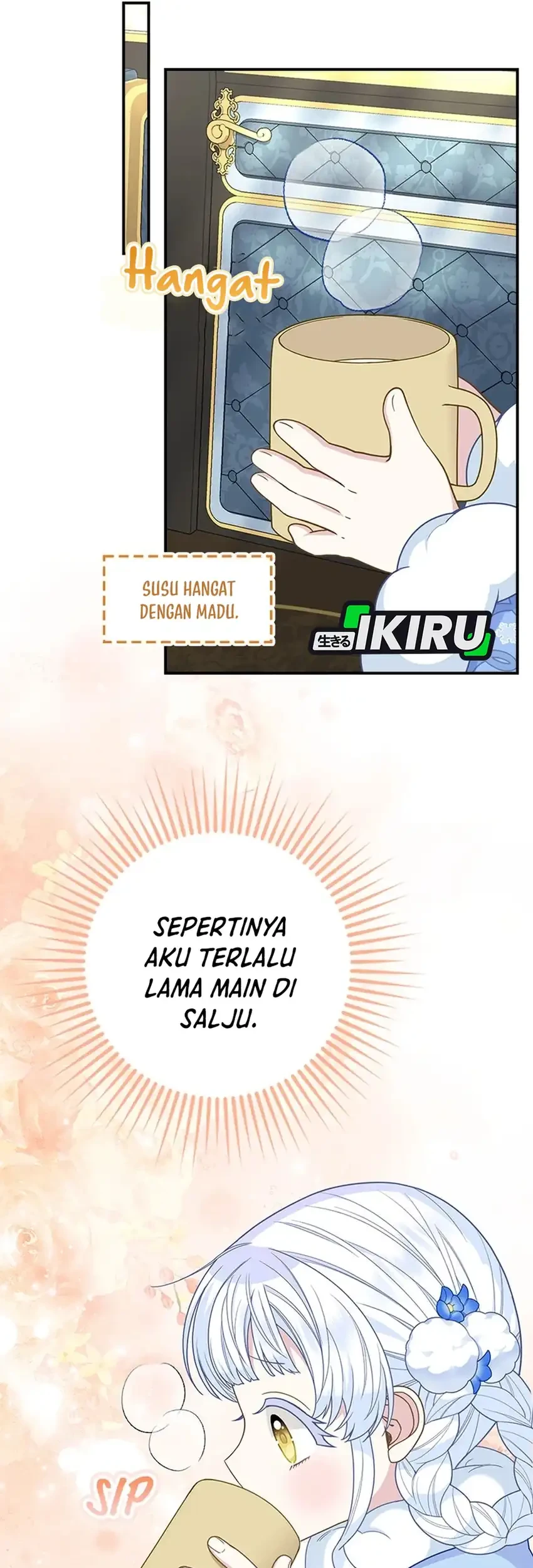 The Snow Leopard Baby of the Black Leopard Family Chapter 49 Gambar 55