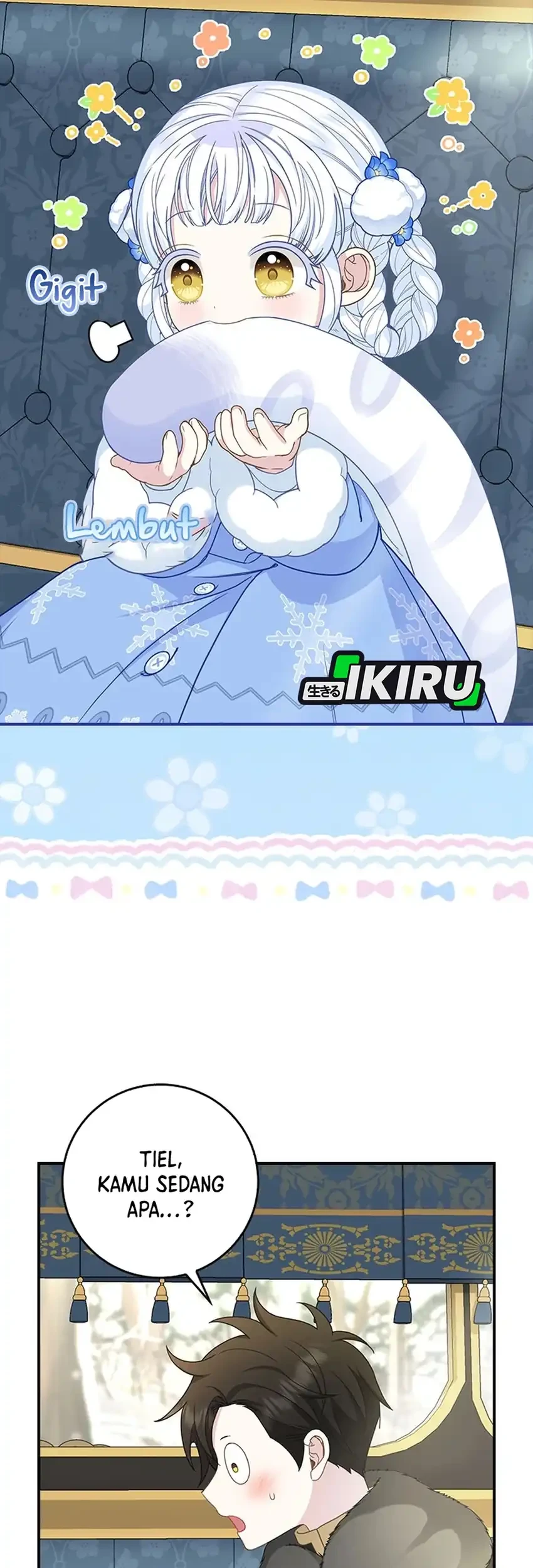 The Snow Leopard Baby of the Black Leopard Family Chapter 49 Gambar 59