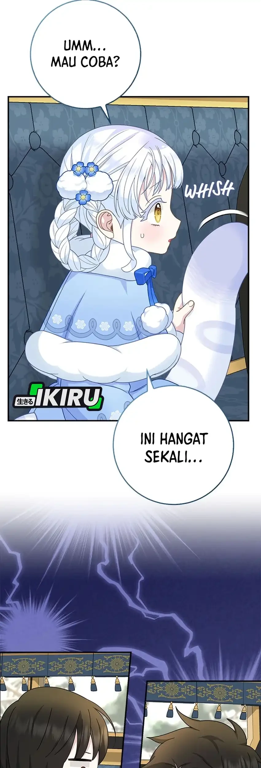 The Snow Leopard Baby of the Black Leopard Family Chapter 49 Gambar 64