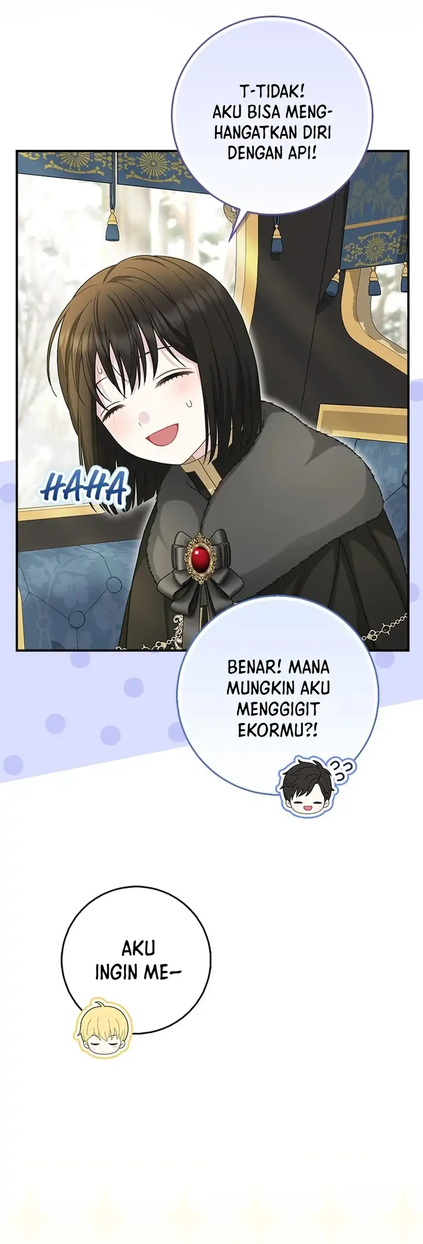 The Snow Leopard Baby of the Black Leopard Family Chapter 49 Gambar 66