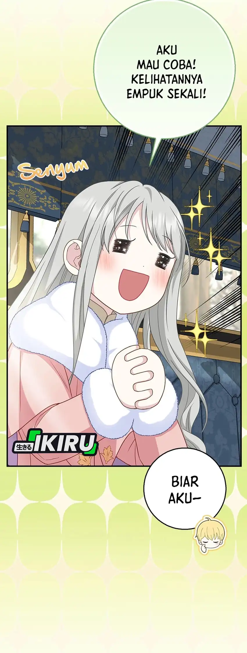 The Snow Leopard Baby of the Black Leopard Family Chapter 49 Gambar 68