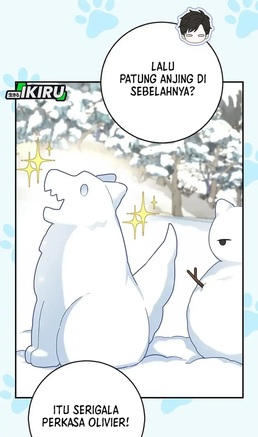 The Snow Leopard Baby of the Black Leopard Family Chapter 50 Gambar 22