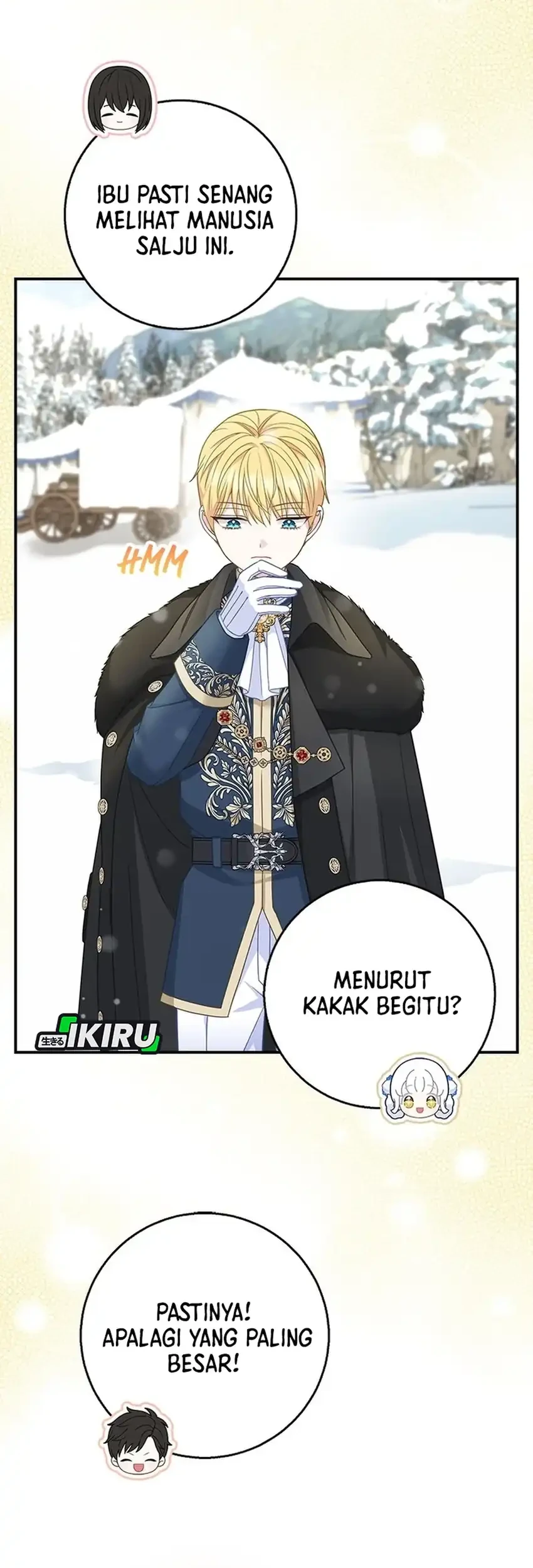 The Snow Leopard Baby of the Black Leopard Family Chapter 50 Gambar 29