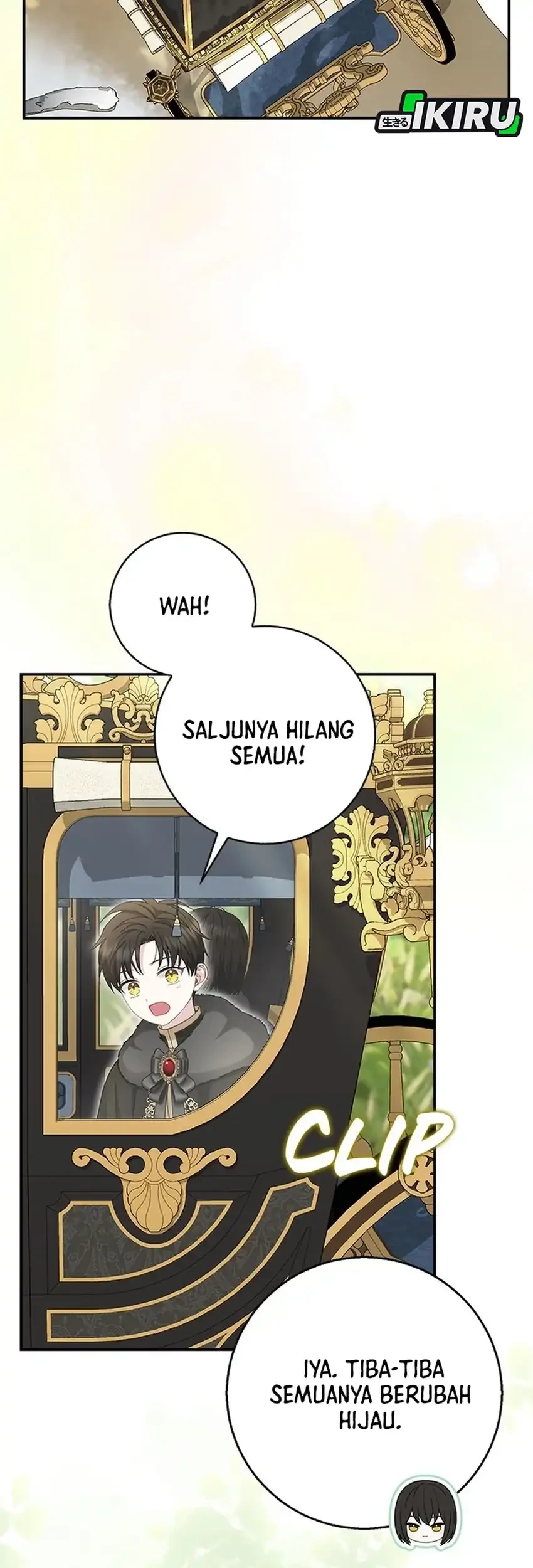 The Snow Leopard Baby of the Black Leopard Family Chapter 50 Gambar 37