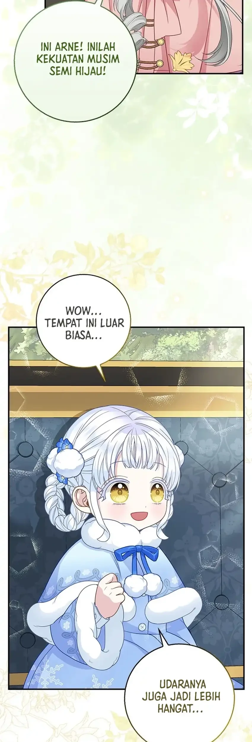 The Snow Leopard Baby of the Black Leopard Family Chapter 50 Gambar 39