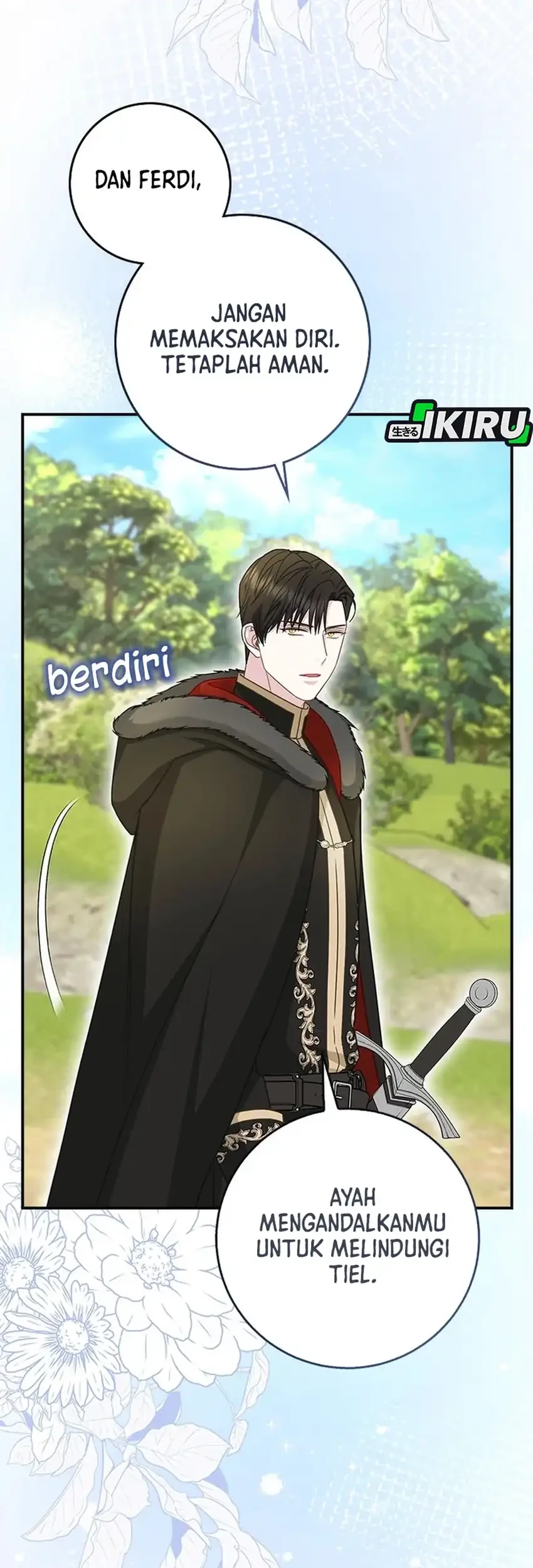 The Snow Leopard Baby of the Black Leopard Family Chapter 50 Gambar 47