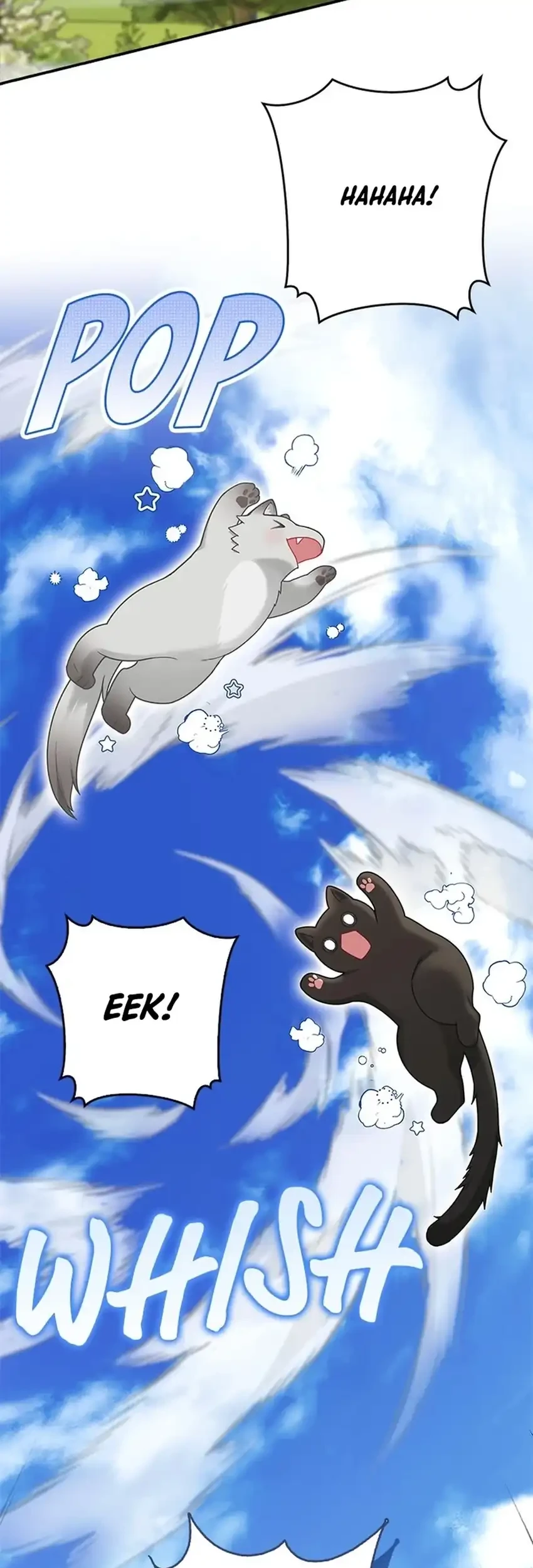 The Snow Leopard Baby of the Black Leopard Family Chapter 50 Gambar 55