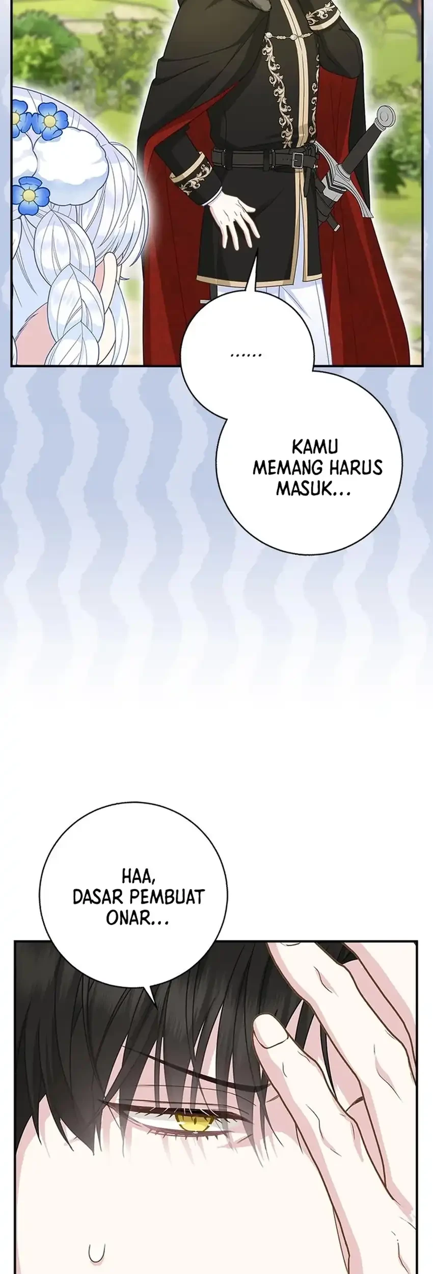 The Snow Leopard Baby of the Black Leopard Family Chapter 50 Gambar 61