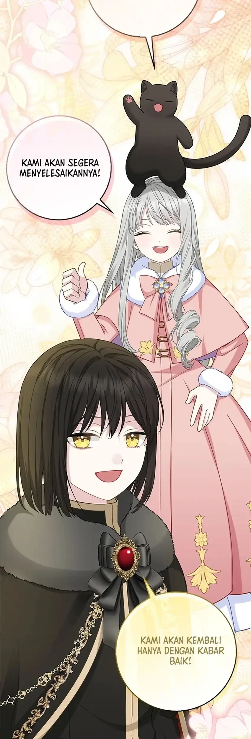 The Snow Leopard Baby of the Black Leopard Family Chapter 50 Gambar 63