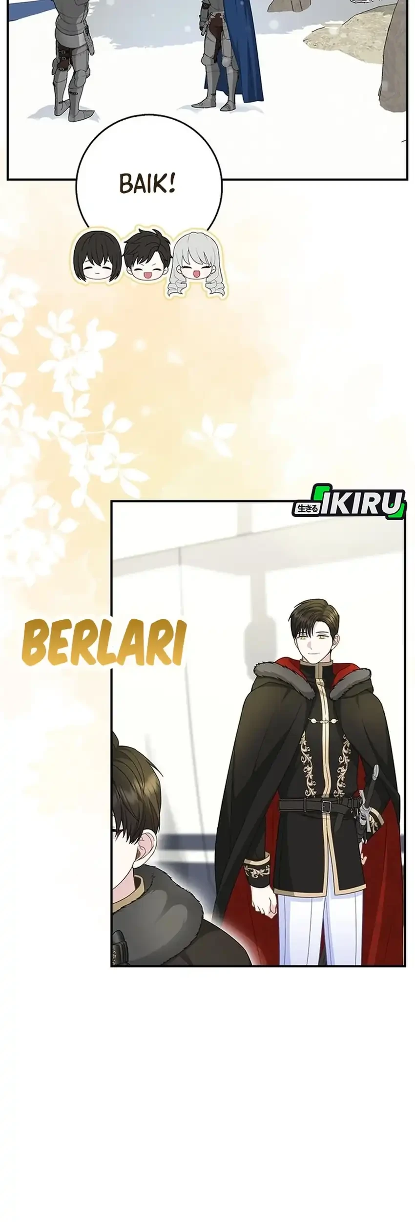 The Snow Leopard Baby of the Black Leopard Family Chapter 50 Gambar 15