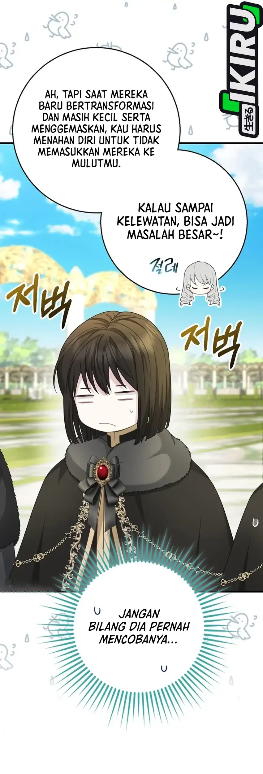 The Snow Leopard Baby of the Black Leopard Family Chapter 51 Gambar 27