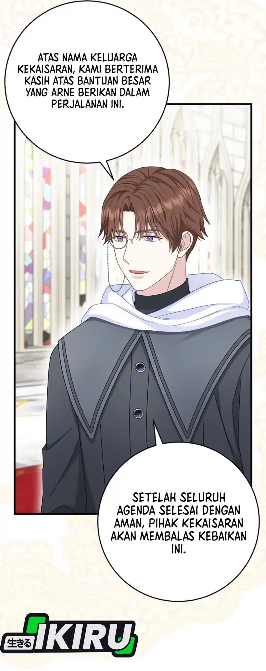 The Snow Leopard Baby of the Black Leopard Family Chapter 51 Gambar 33