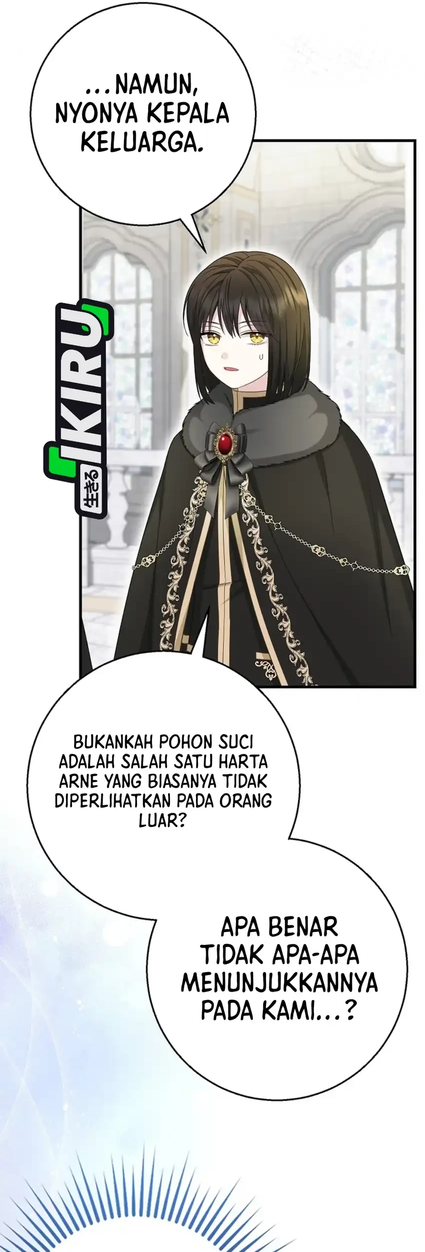 The Snow Leopard Baby of the Black Leopard Family Chapter 51 Gambar 49