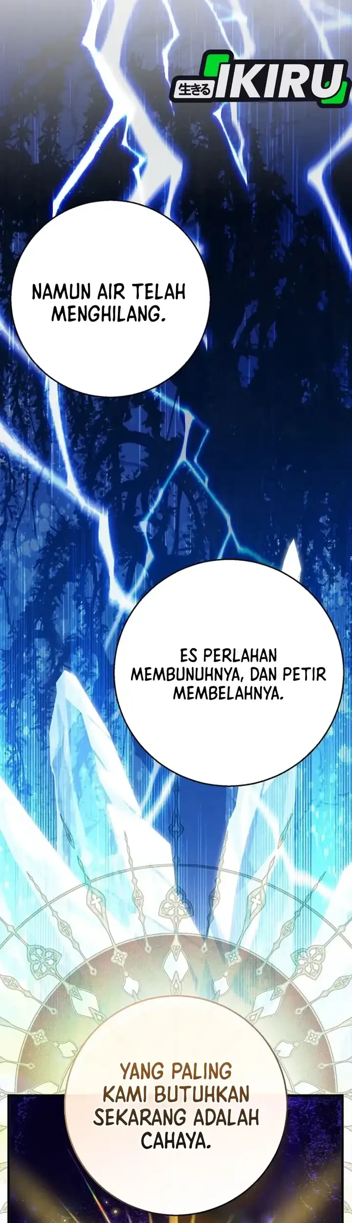 The Snow Leopard Baby of the Black Leopard Family Chapter 51 Gambar 54