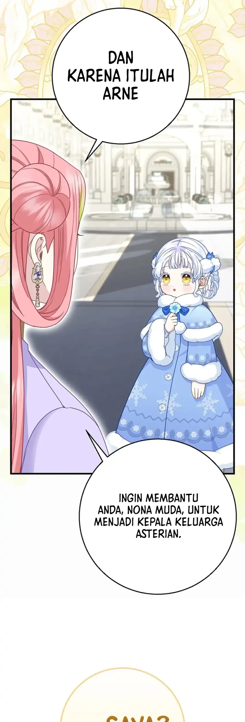 The Snow Leopard Baby of the Black Leopard Family Chapter 51 Gambar 57