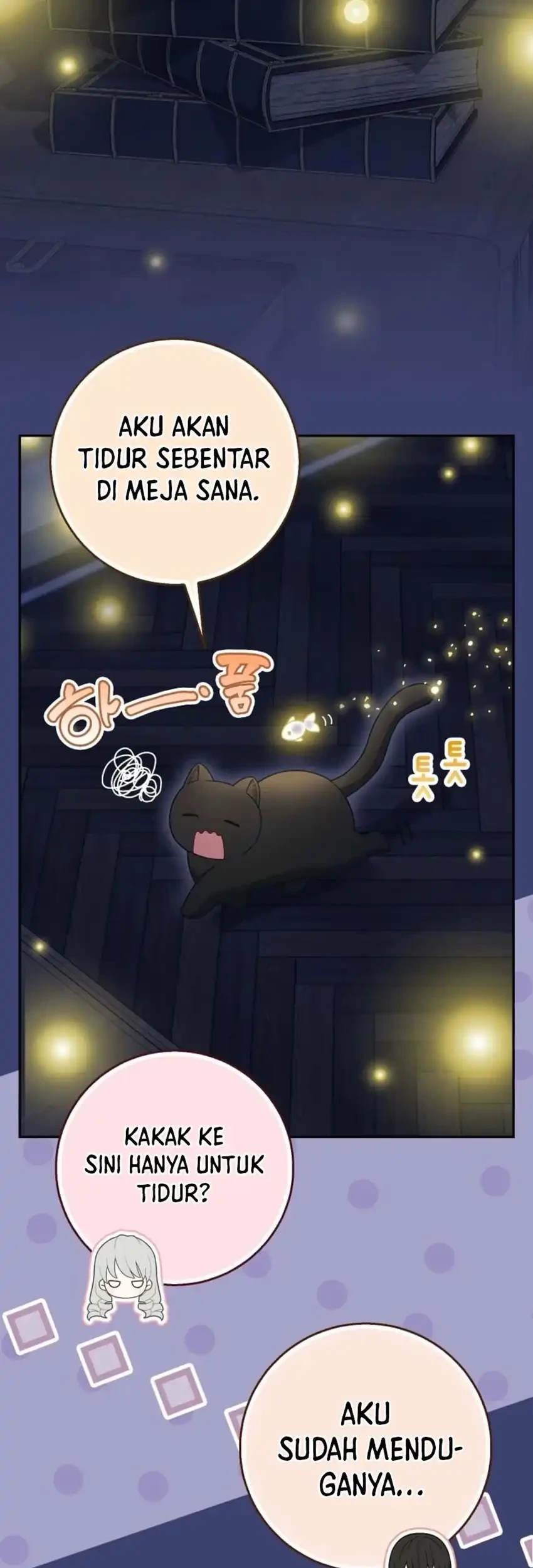 The Snow Leopard Baby of the Black Leopard Family Chapter 53 Gambar 27