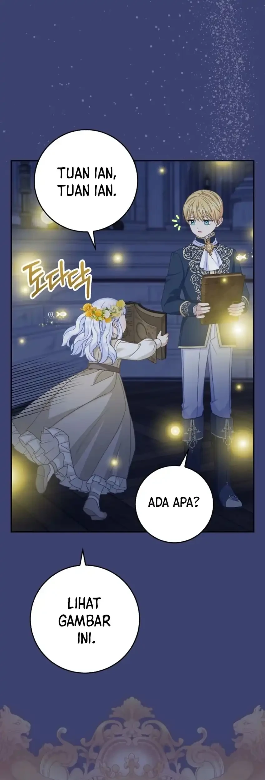 The Snow Leopard Baby of the Black Leopard Family Chapter 53 Gambar 30