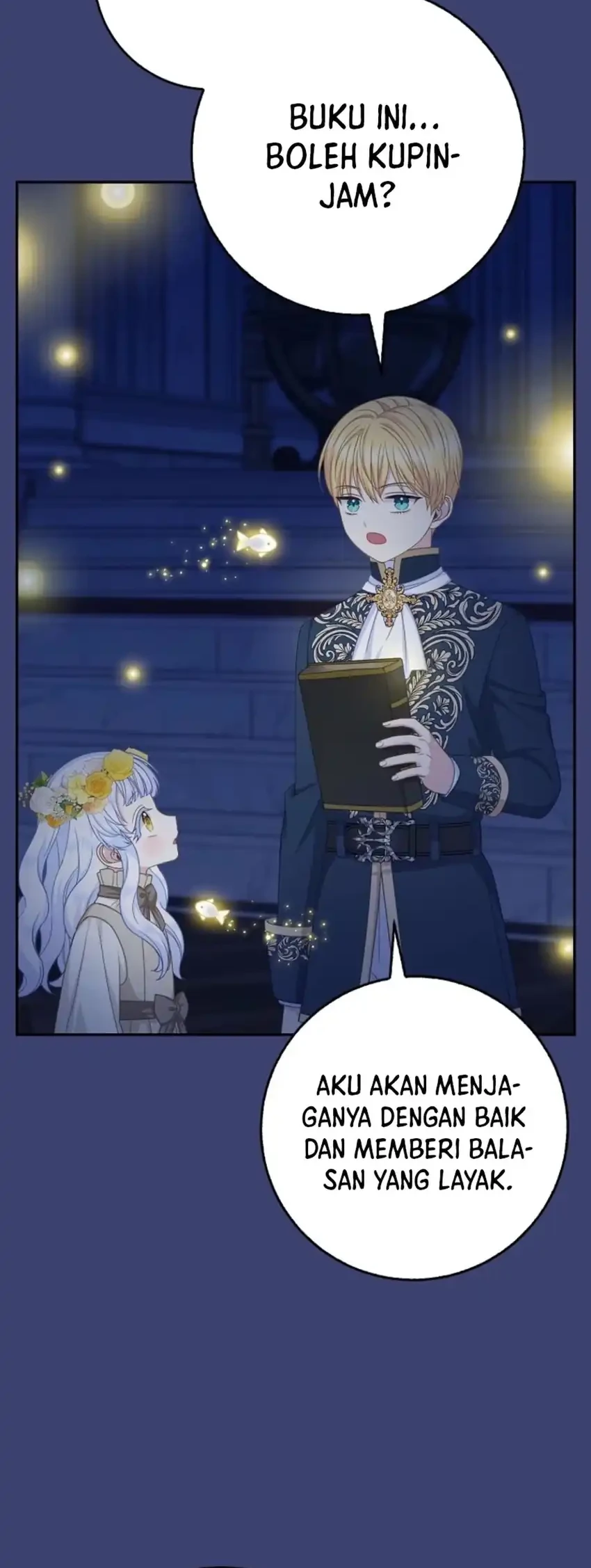 The Snow Leopard Baby of the Black Leopard Family Chapter 53 Gambar 34