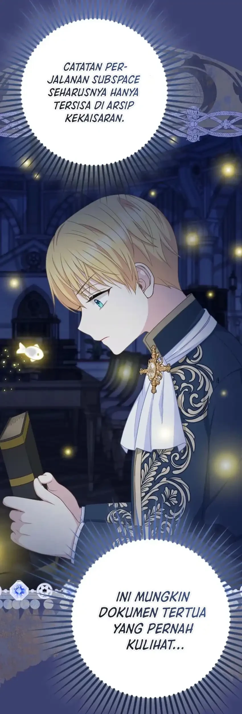 The Snow Leopard Baby of the Black Leopard Family Chapter 53 Gambar 38