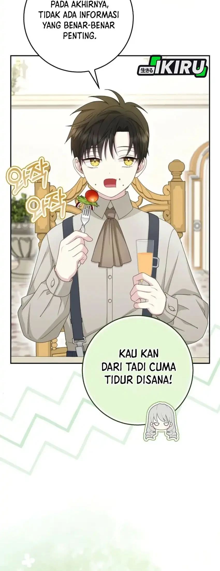 The Snow Leopard Baby of the Black Leopard Family Chapter 53 Gambar 41