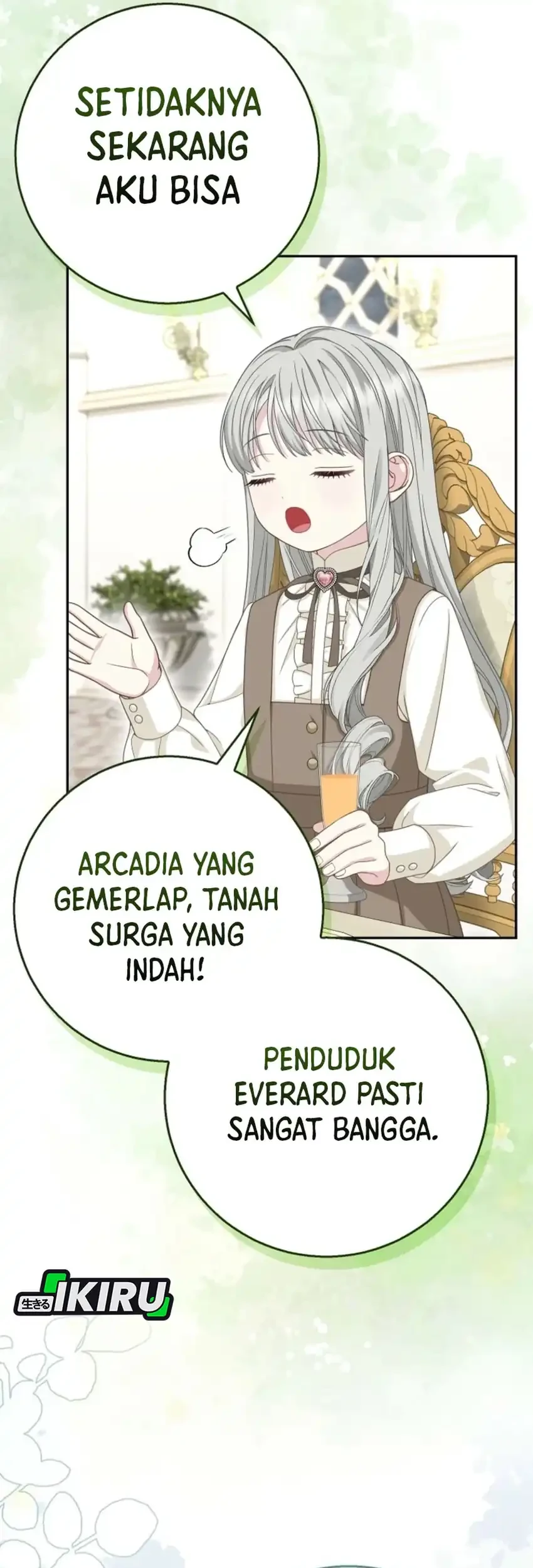 The Snow Leopard Baby of the Black Leopard Family Chapter 53 Gambar 42