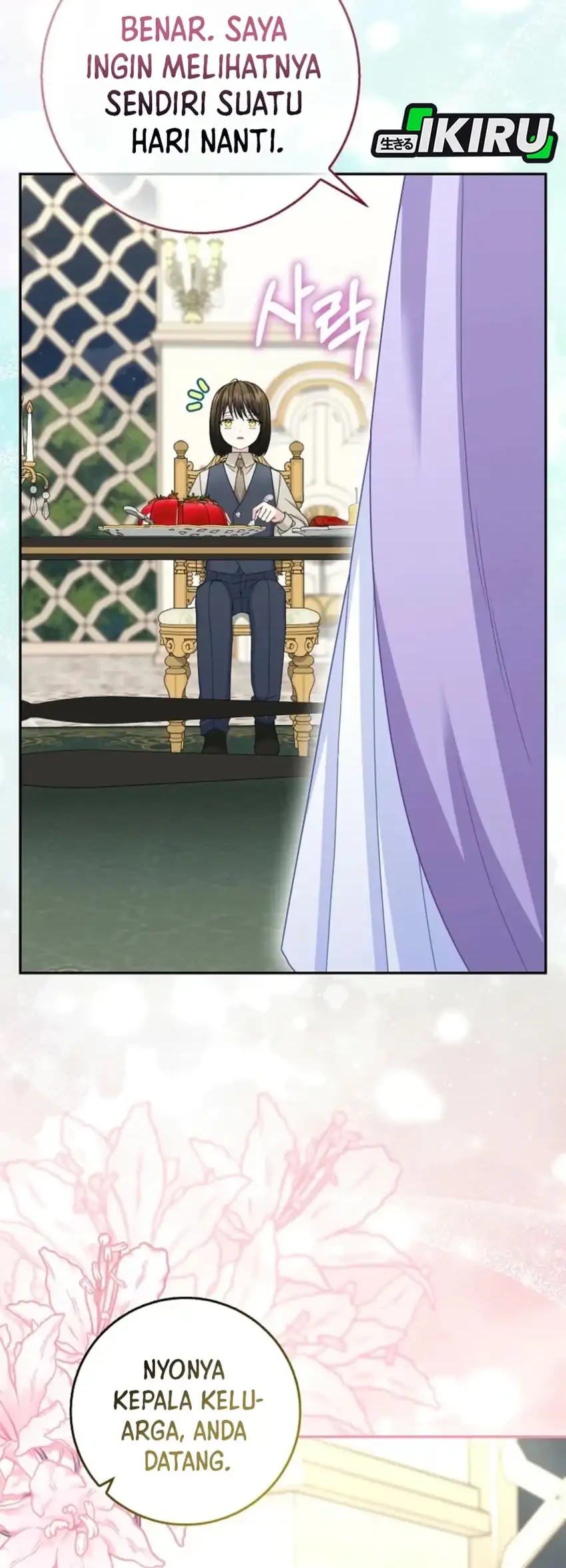 The Snow Leopard Baby of the Black Leopard Family Chapter 53 Gambar 45