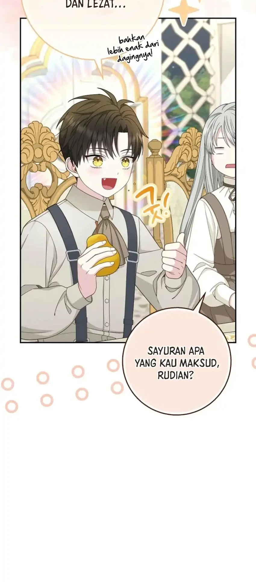 The Snow Leopard Baby of the Black Leopard Family Chapter 53 Gambar 47