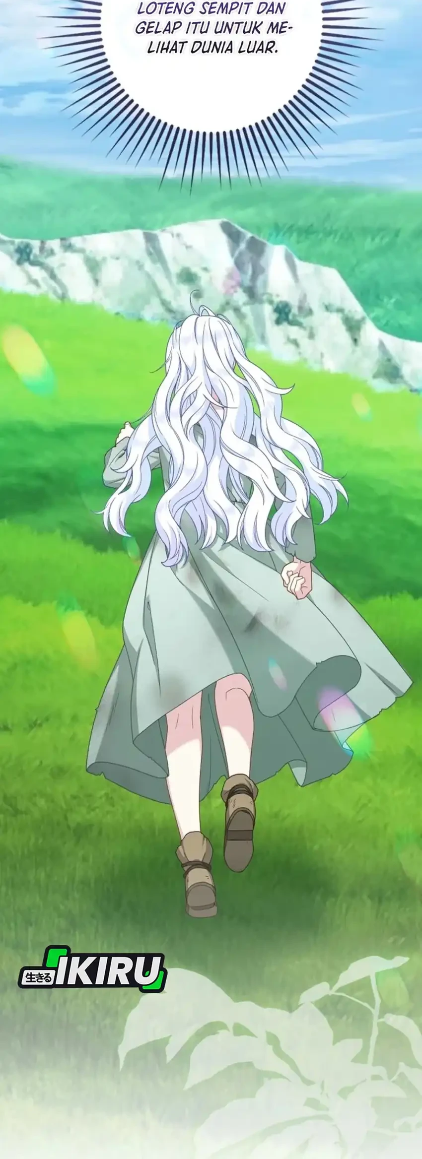 The Snow Leopard Baby of the Black Leopard Family Chapter 53 Gambar 54