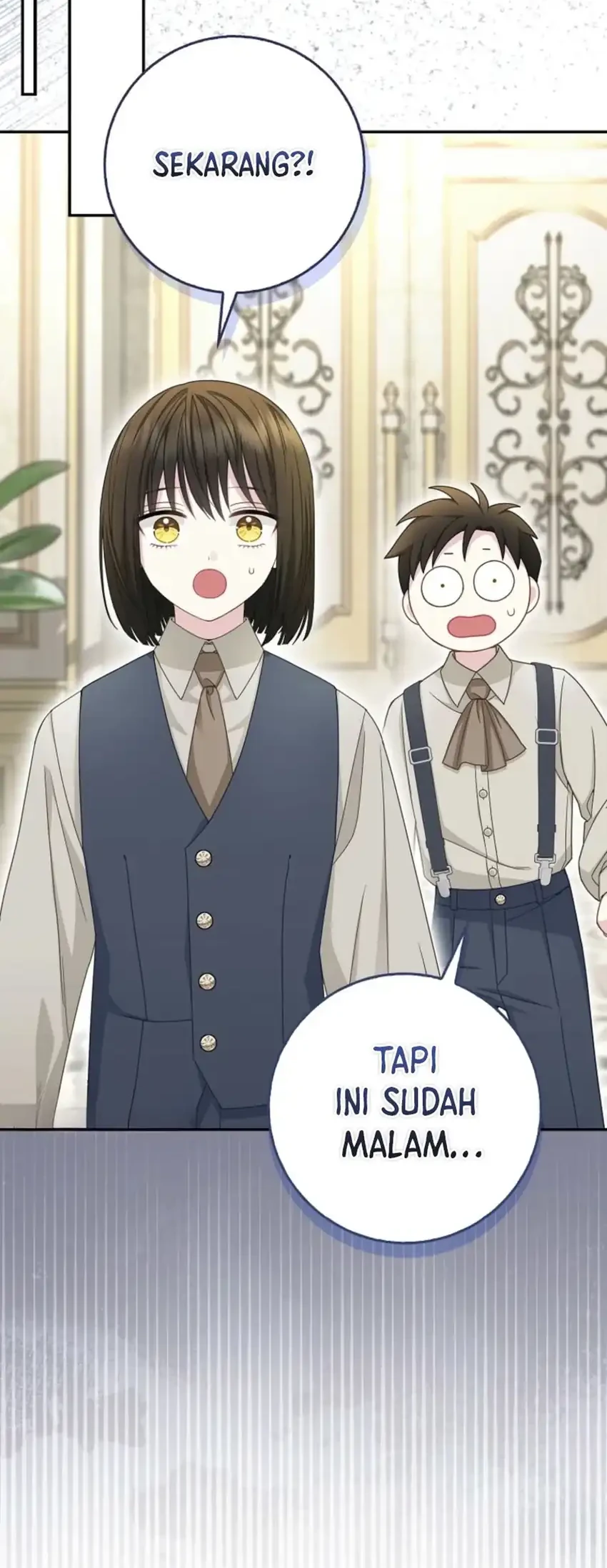 The Snow Leopard Baby of the Black Leopard Family Chapter 53 Gambar 66