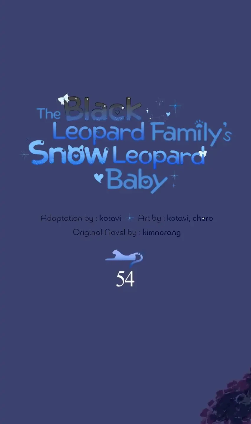 The Snow Leopard Baby of the Black Leopard Family Chapter 54 Gambar 21