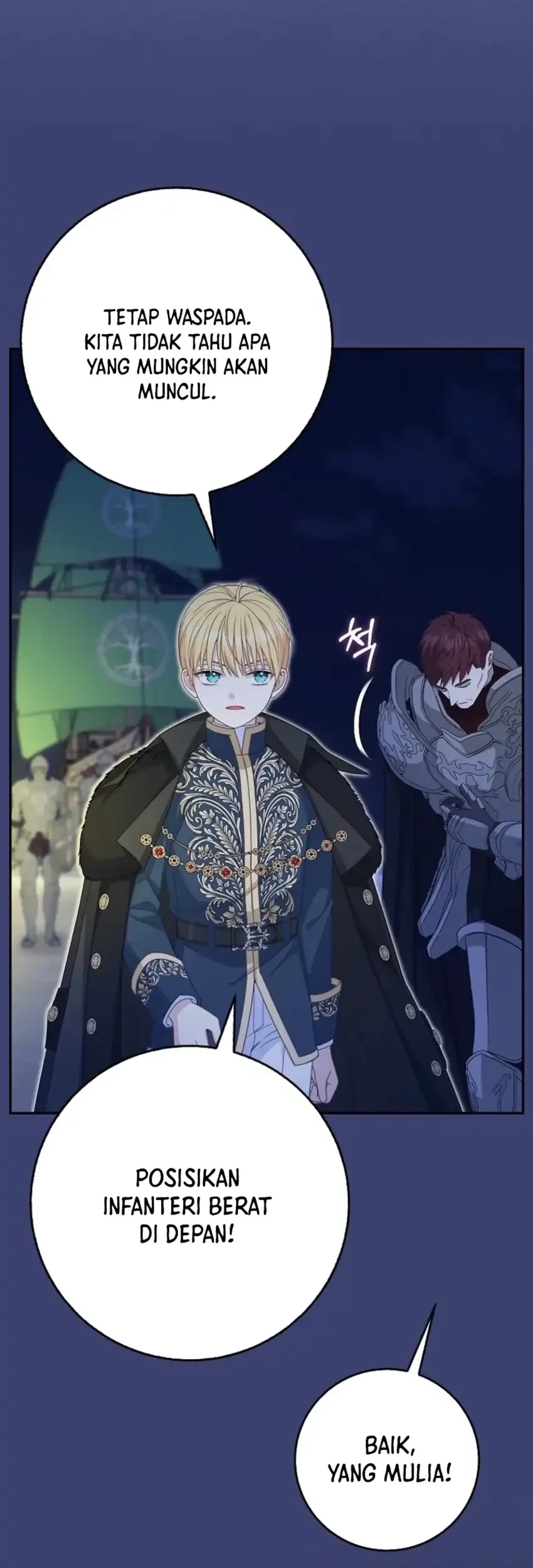 The Snow Leopard Baby of the Black Leopard Family Chapter 54 Gambar 24