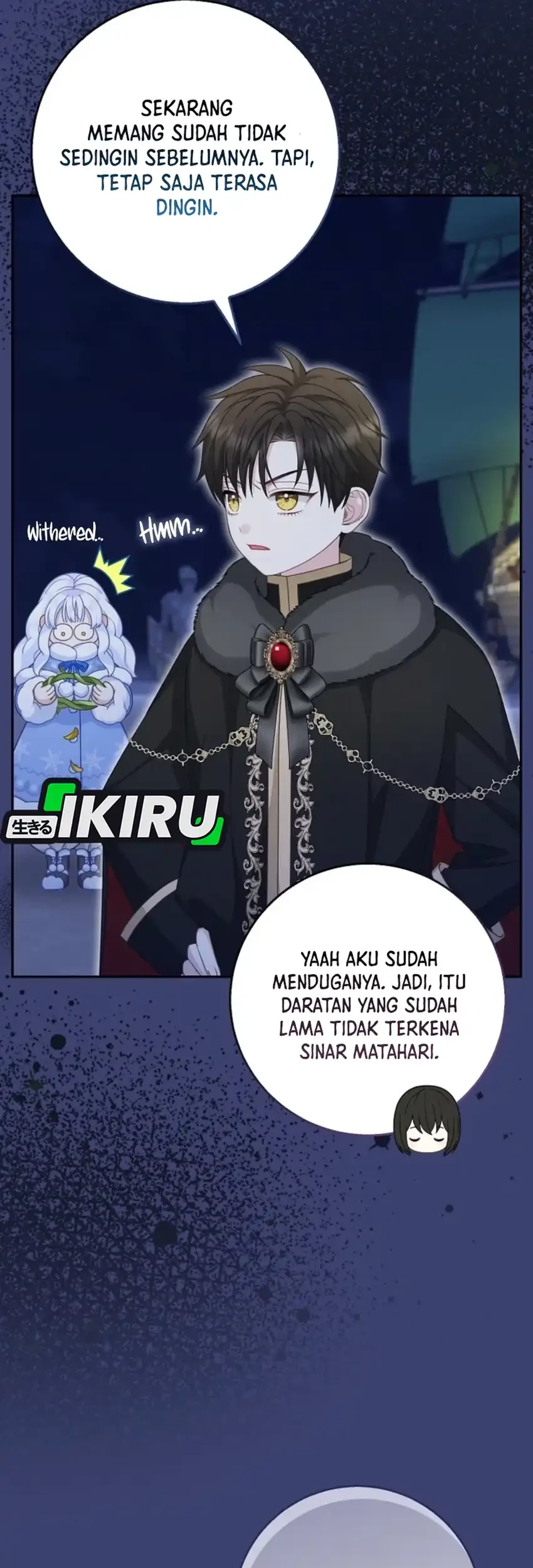 The Snow Leopard Baby of the Black Leopard Family Chapter 54 Gambar 26