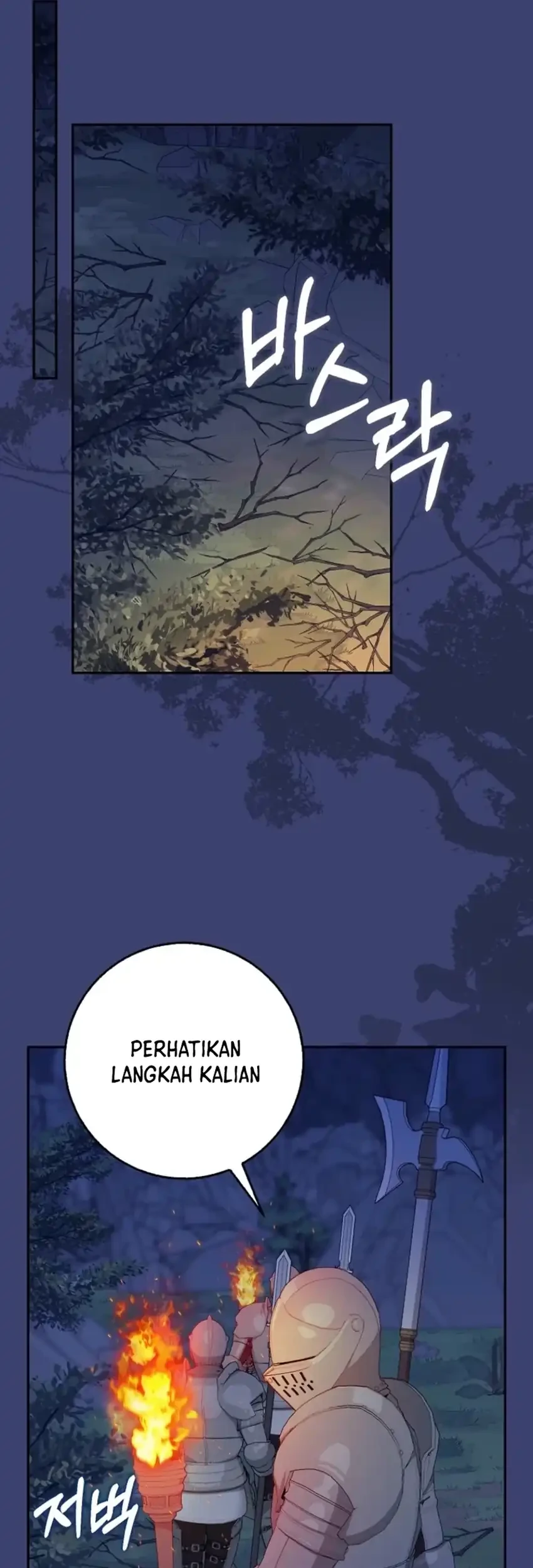 The Snow Leopard Baby of the Black Leopard Family Chapter 54 Gambar 46