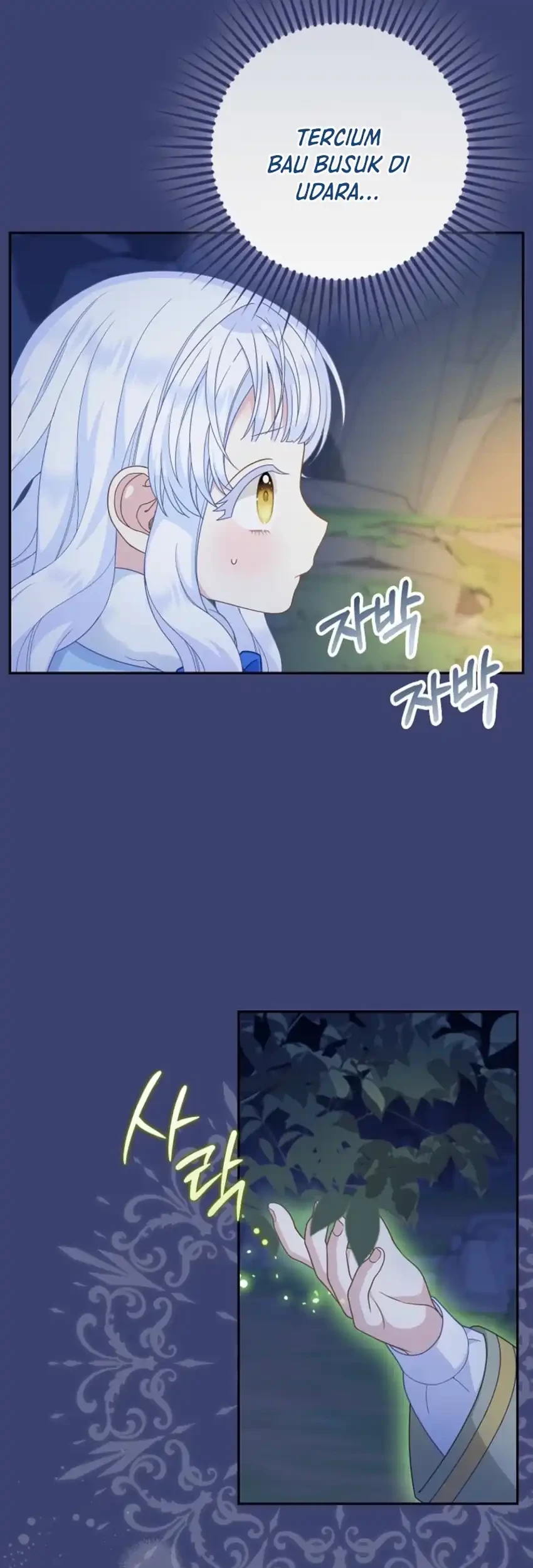 The Snow Leopard Baby of the Black Leopard Family Chapter 54 Gambar 48