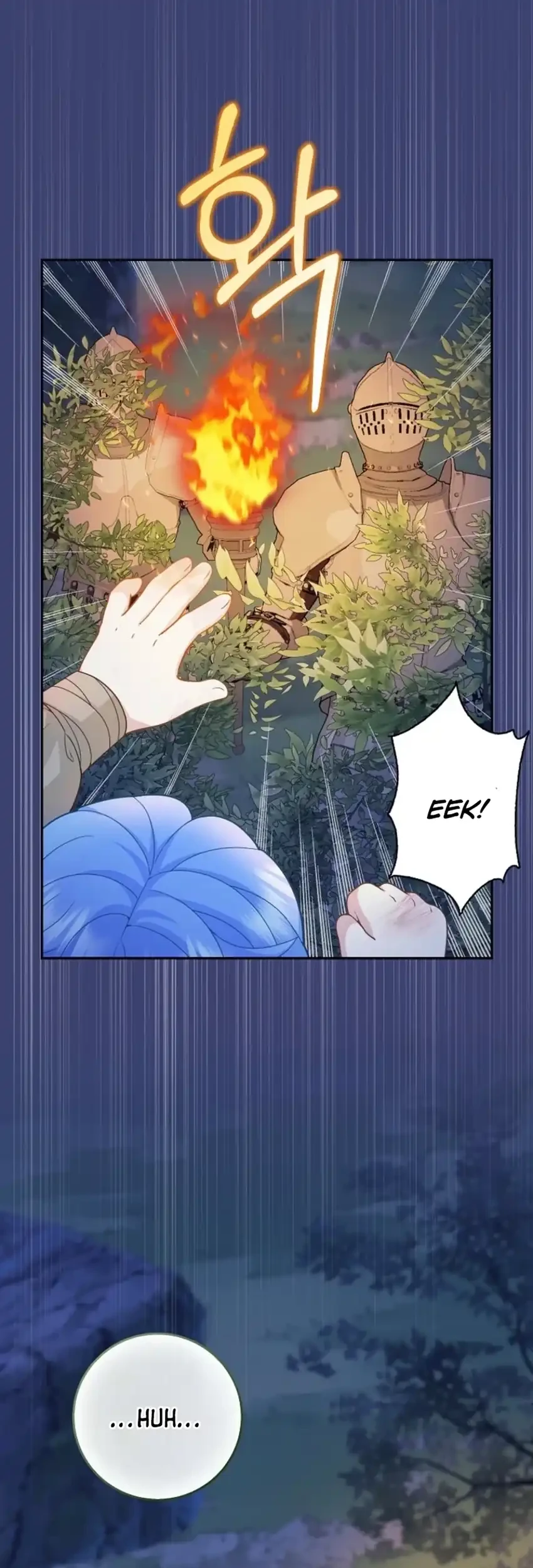 The Snow Leopard Baby of the Black Leopard Family Chapter 54 Gambar 55