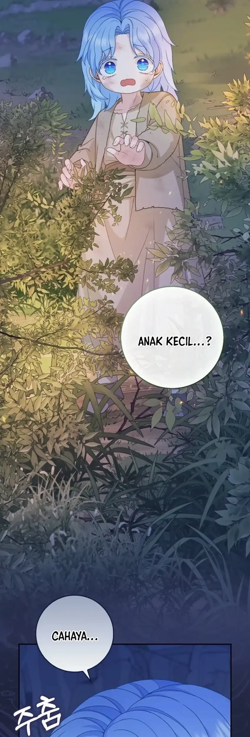 The Snow Leopard Baby of the Black Leopard Family Chapter 54 Gambar 57