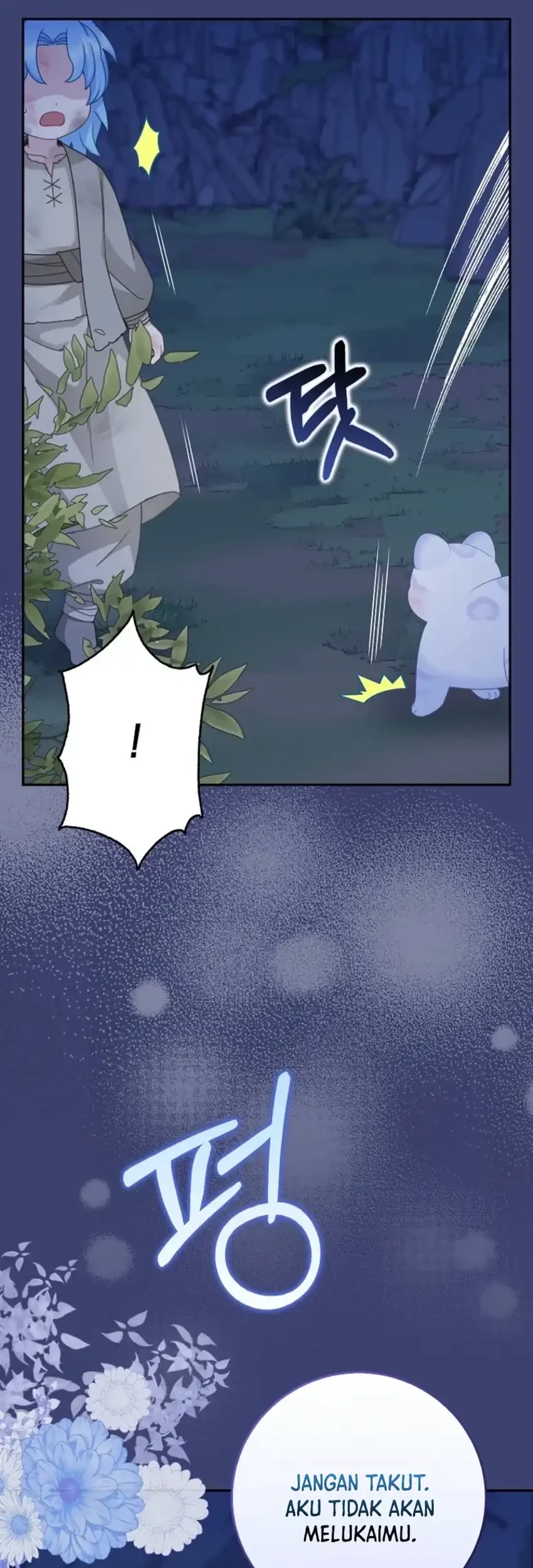 The Snow Leopard Baby of the Black Leopard Family Chapter 54 Gambar 65