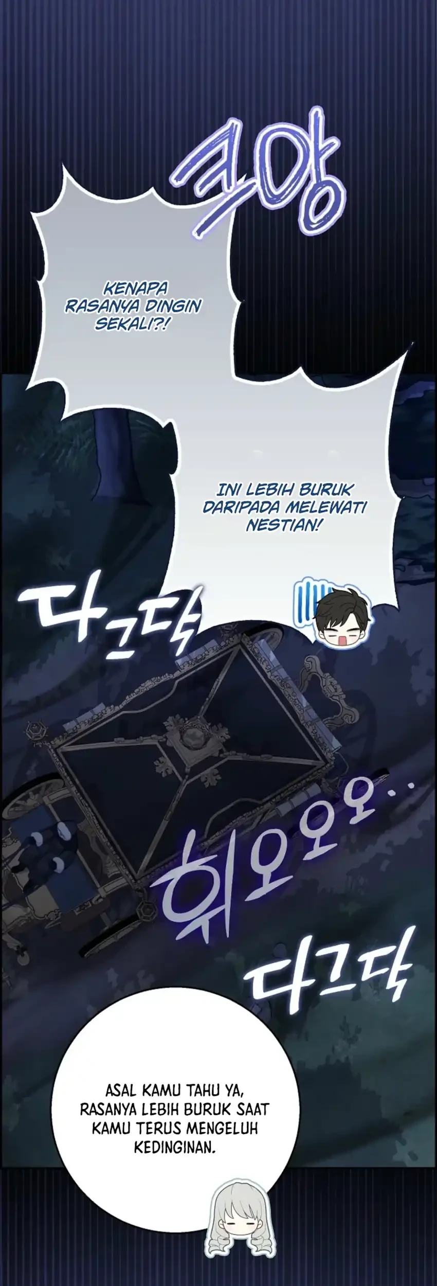 The Snow Leopard Baby of the Black Leopard Family Chapter 54 Gambar 5