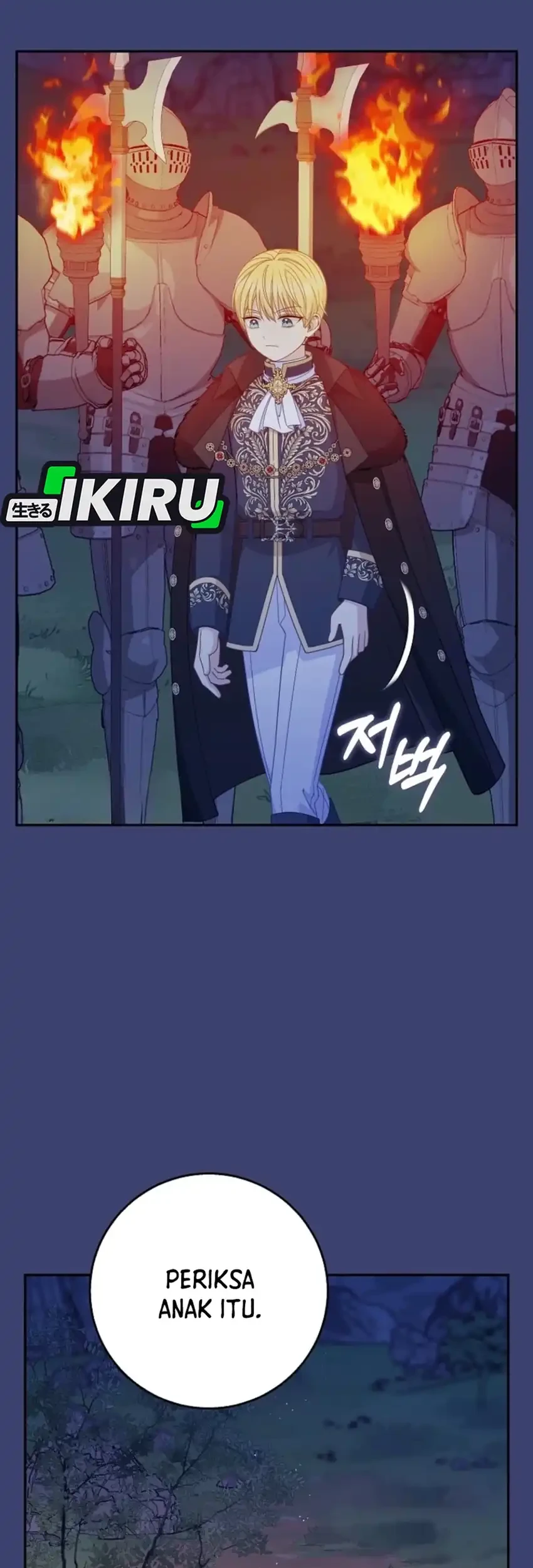 The Snow Leopard Baby of the Black Leopard Family Chapter 54 Gambar 76