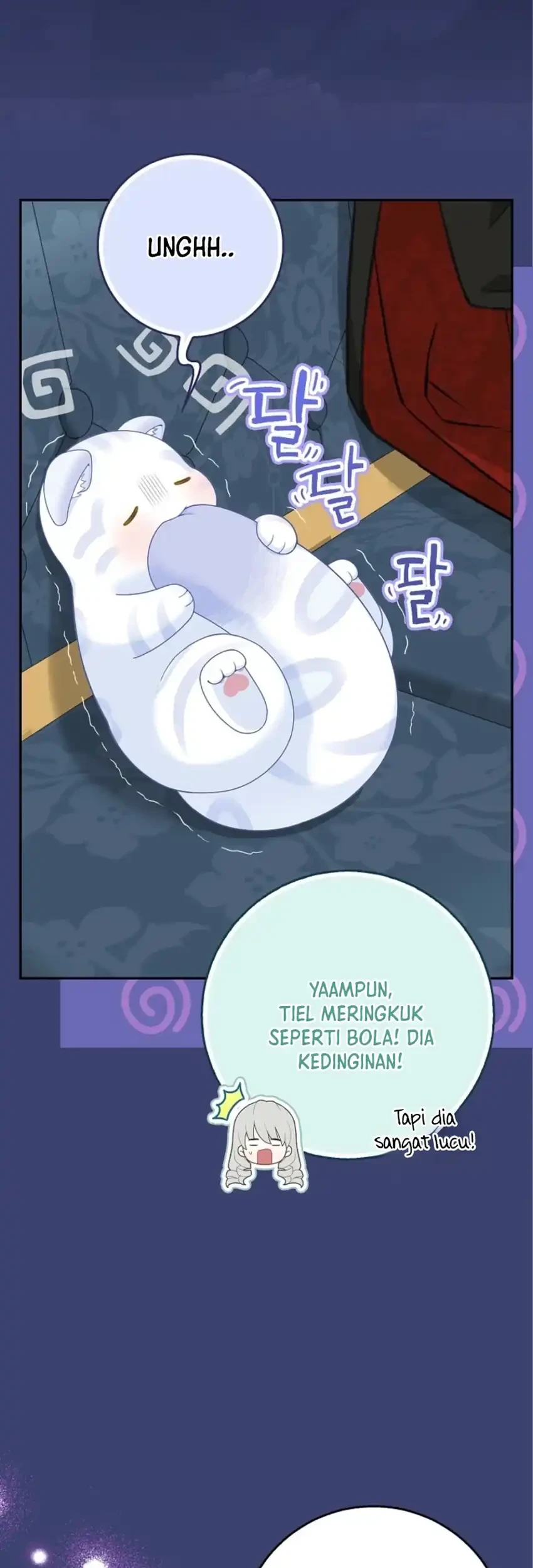 The Snow Leopard Baby of the Black Leopard Family Chapter 54 Gambar 9