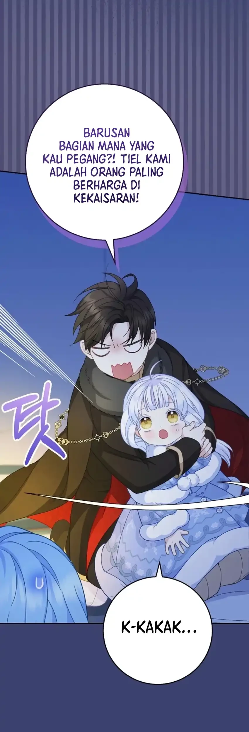 The Snow Leopard Baby of the Black Leopard Family Chapter 55 Gambar 33