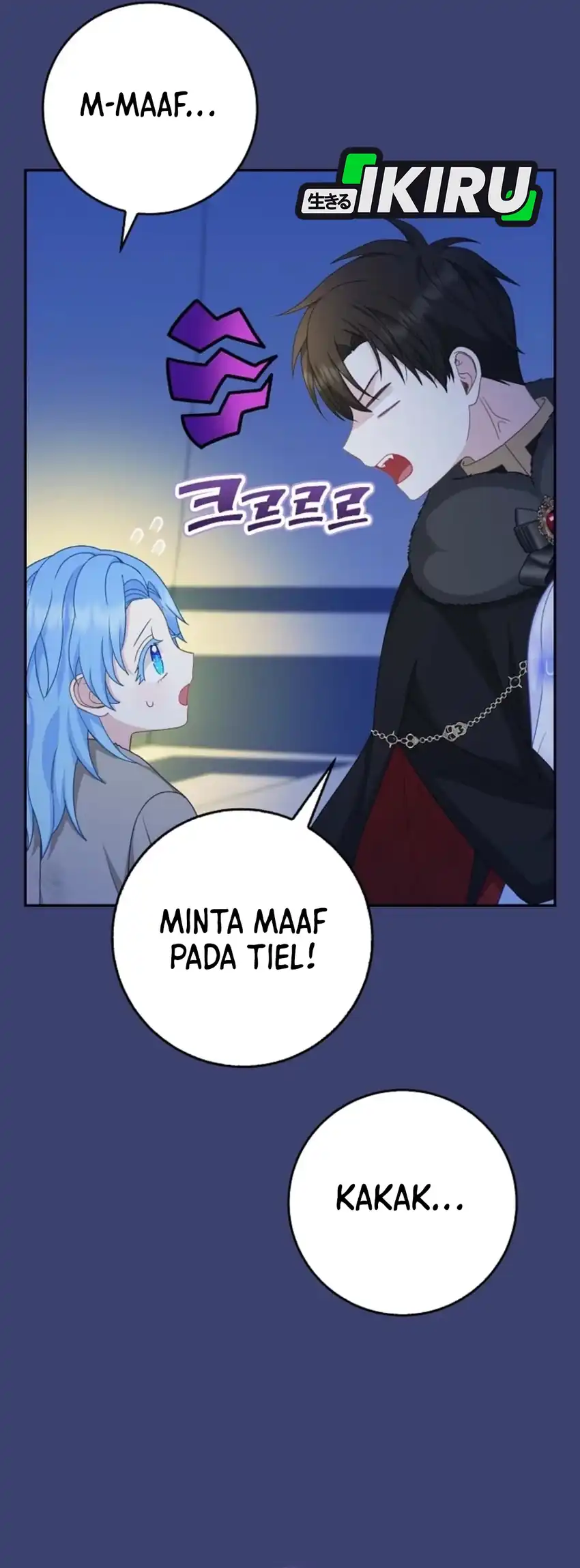 The Snow Leopard Baby of the Black Leopard Family Chapter 55 Gambar 35