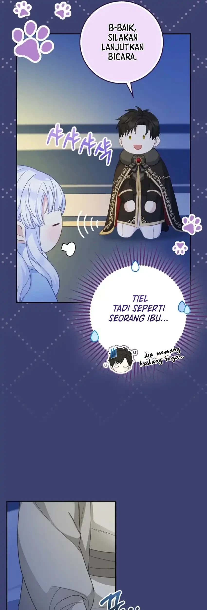 The Snow Leopard Baby of the Black Leopard Family Chapter 55 Gambar 37