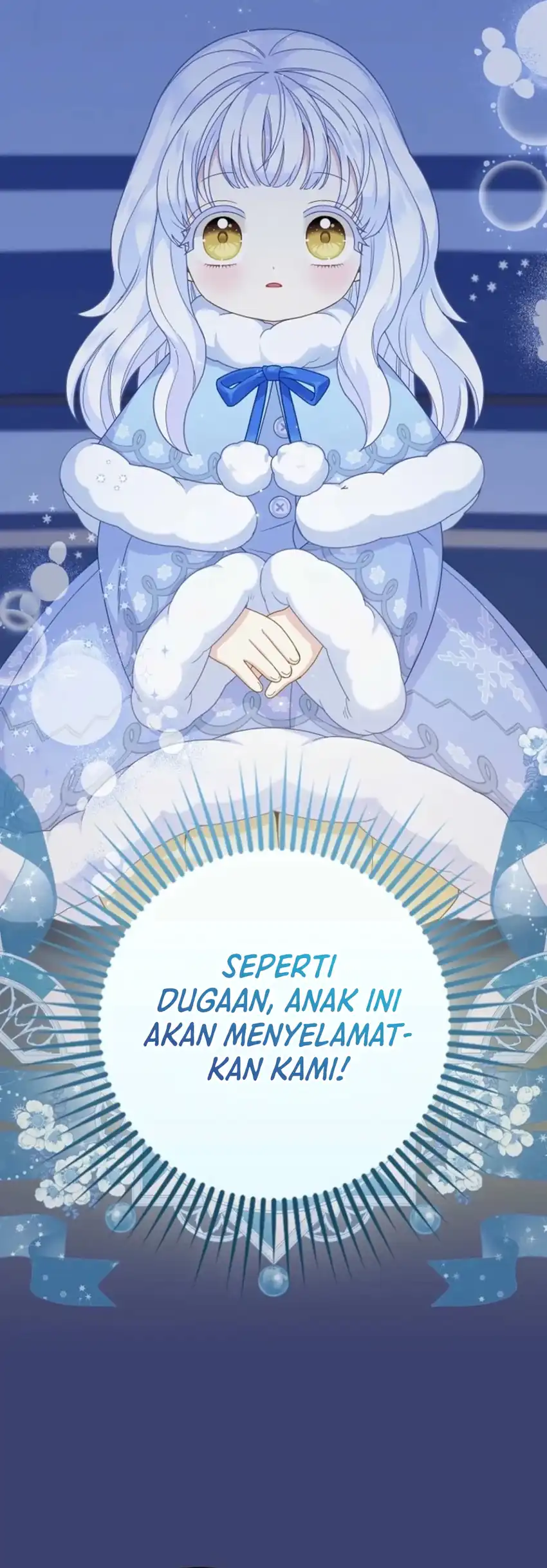 The Snow Leopard Baby of the Black Leopard Family Chapter 55 Gambar 51