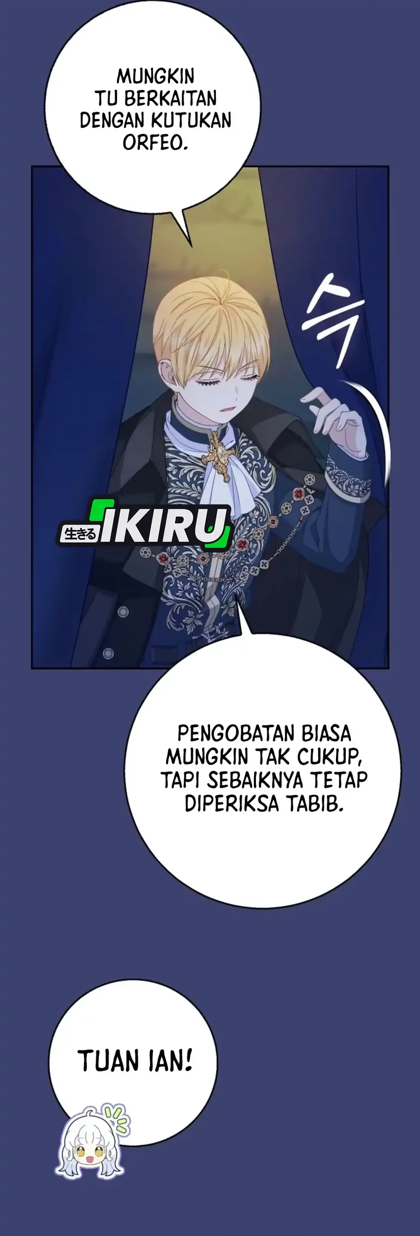 The Snow Leopard Baby of the Black Leopard Family Chapter 55 Gambar 52