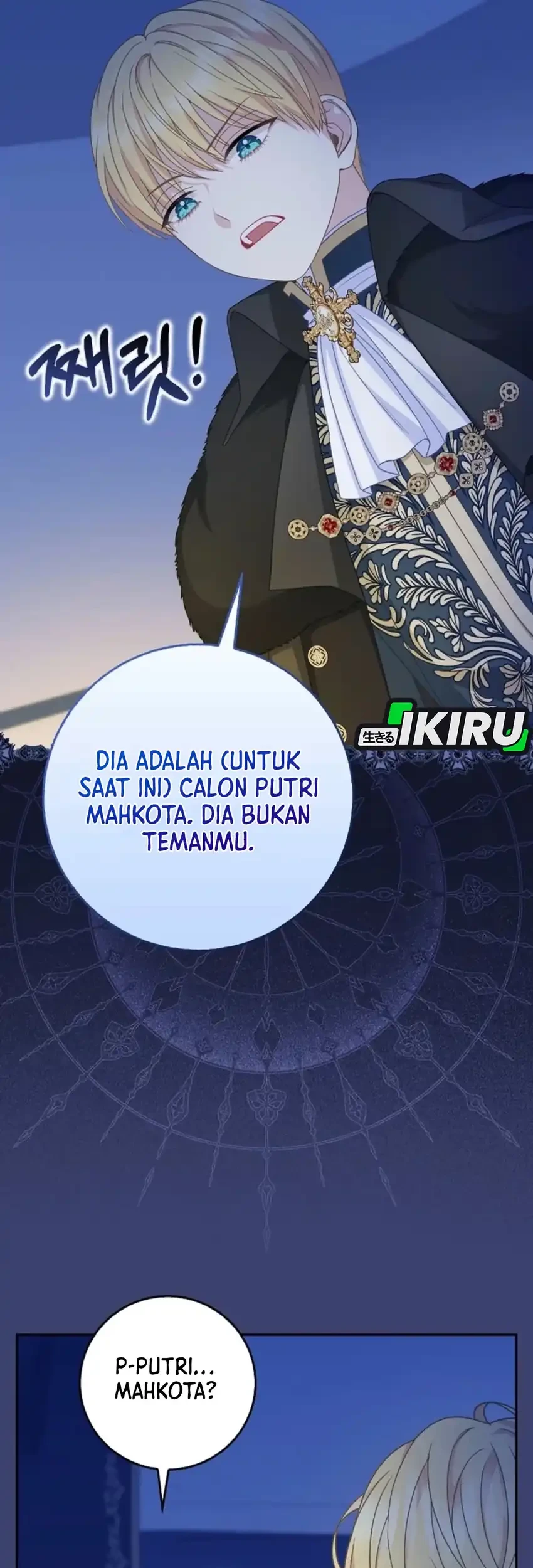 The Snow Leopard Baby of the Black Leopard Family Chapter 55 Gambar 56